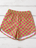 Neon green & Pink shorts