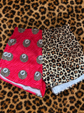 8 Ball Leopard Shorts