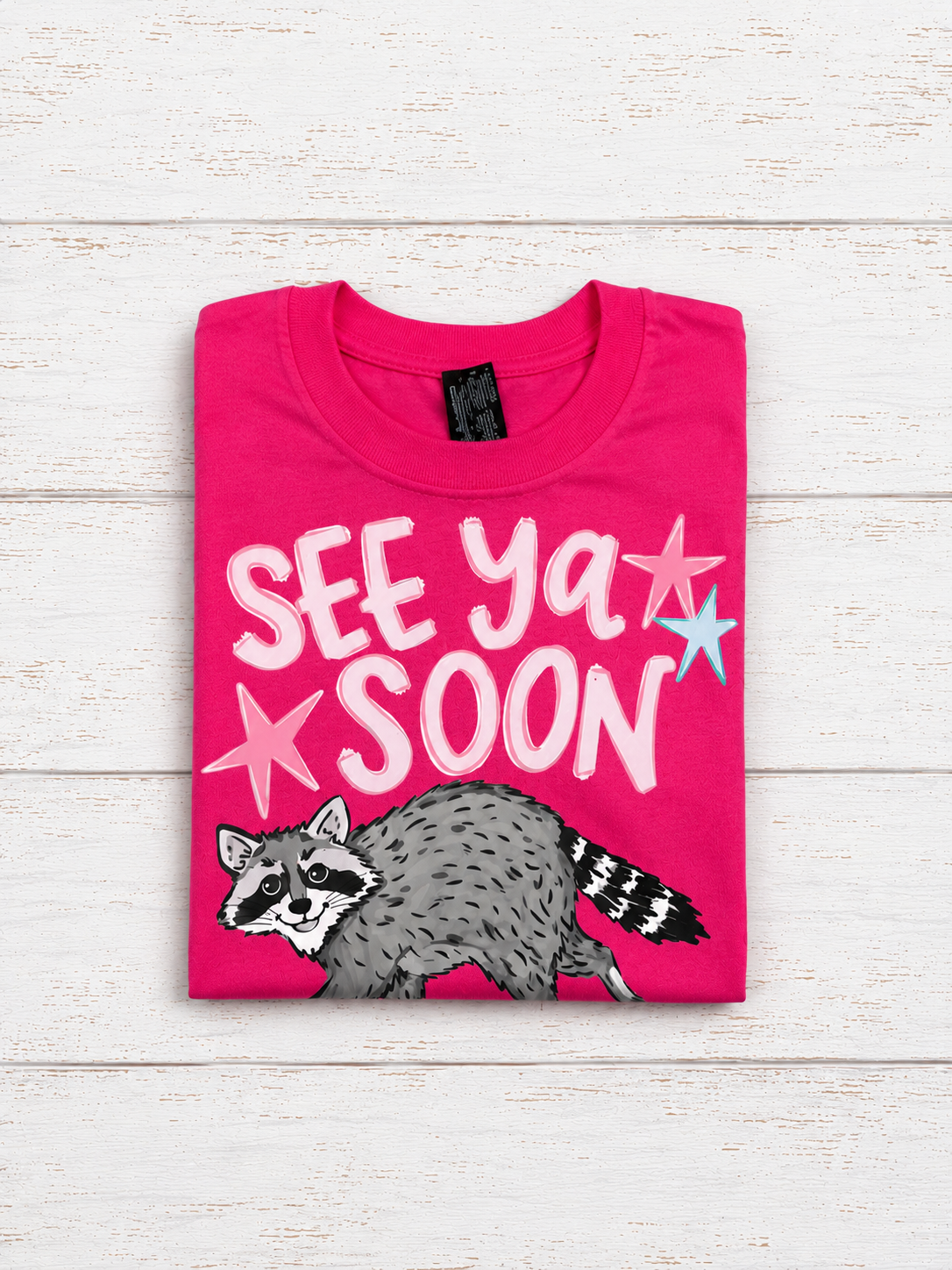 Raccoon tee