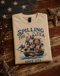 Spilling the tea tee