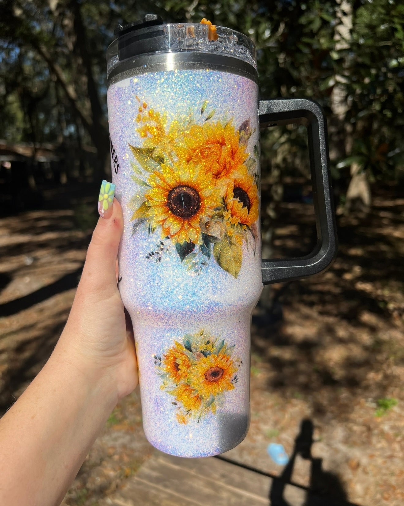 Buy myself flowers tumbler