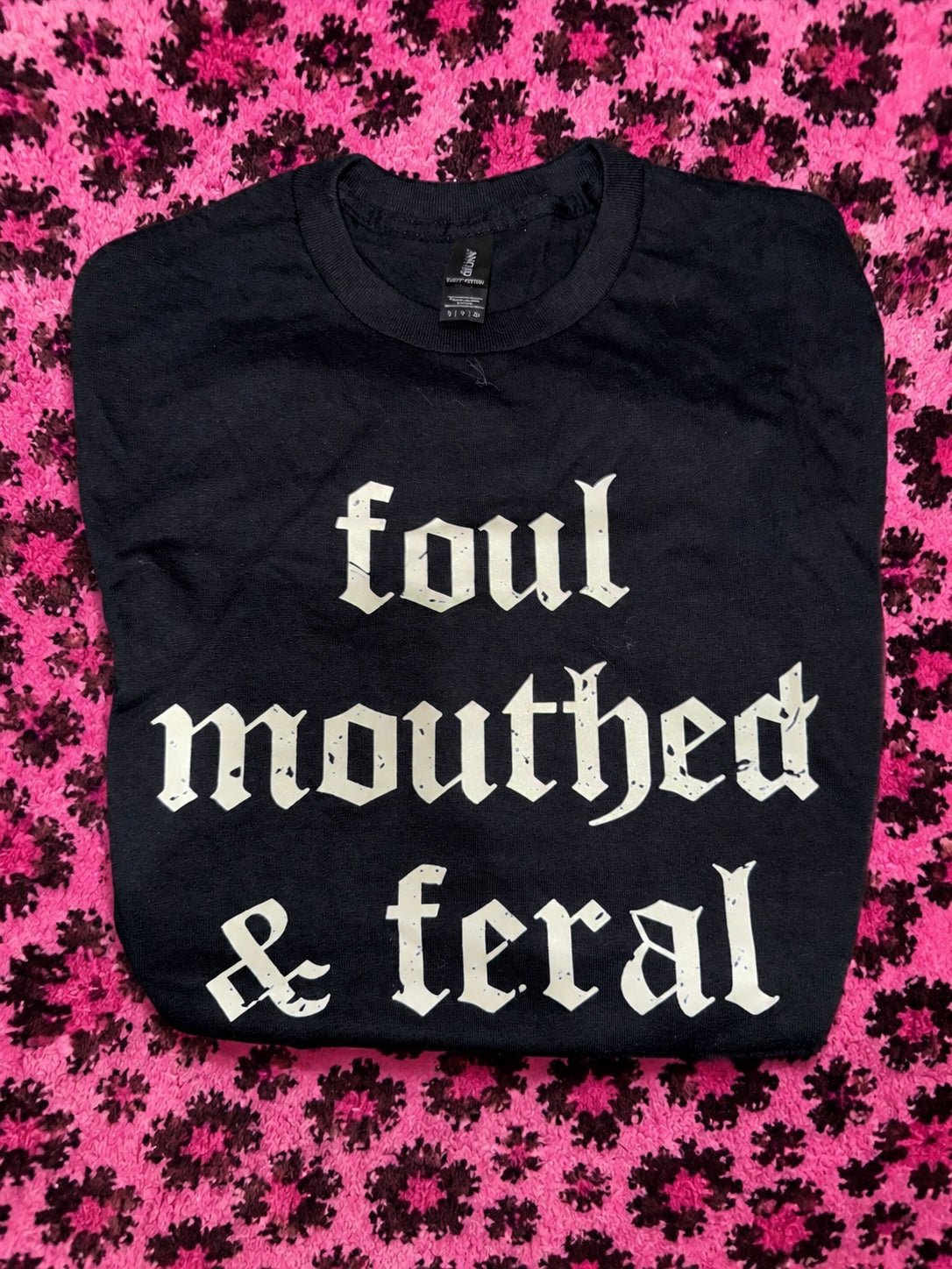 Foul mouth tee