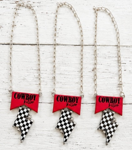 Cowboy killer necklace