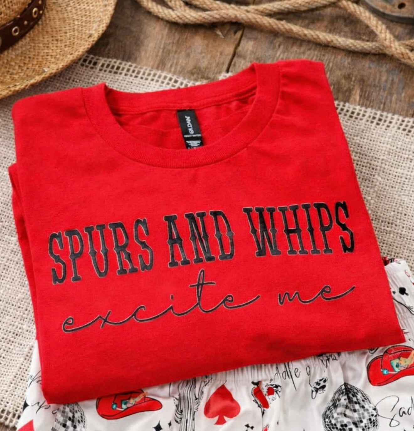 Spurs & Whips Tee