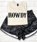 Rowdy outfit black