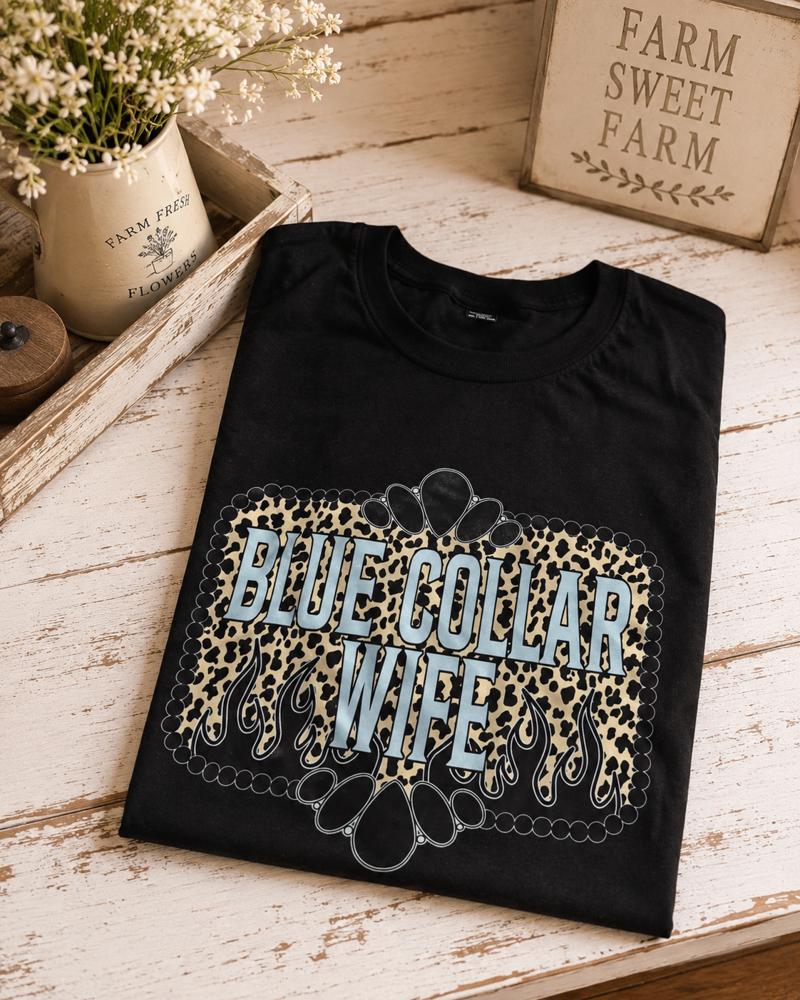 Blue collar wife Tee