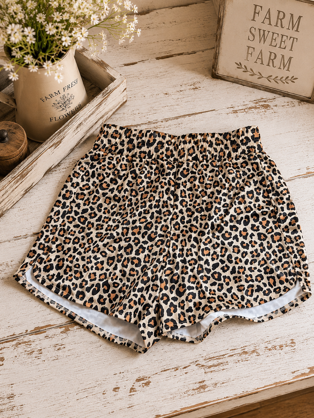 Leopard Shorts