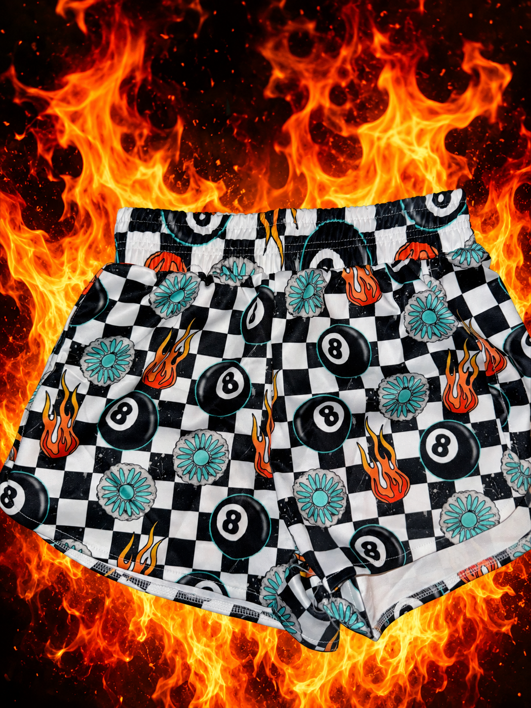 Flame shorts