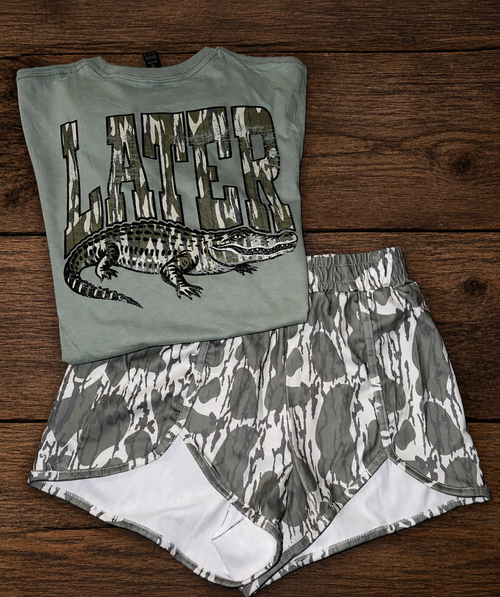 Bottomland Camo Shorts