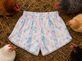 Blue Floral shorts