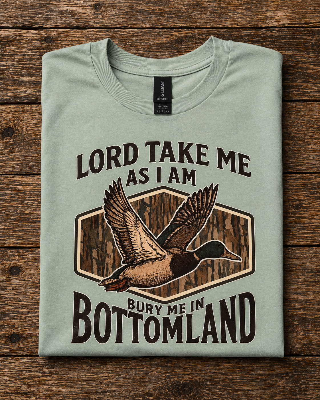 PREORDER- bury me bottomland tee