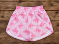 YOUTH pink cowboy shorts