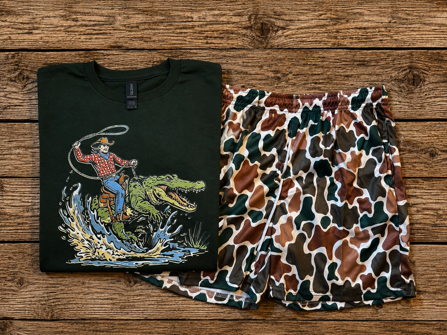 YOUTH swamp cowboy tee