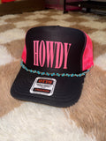Pink Howdy hat