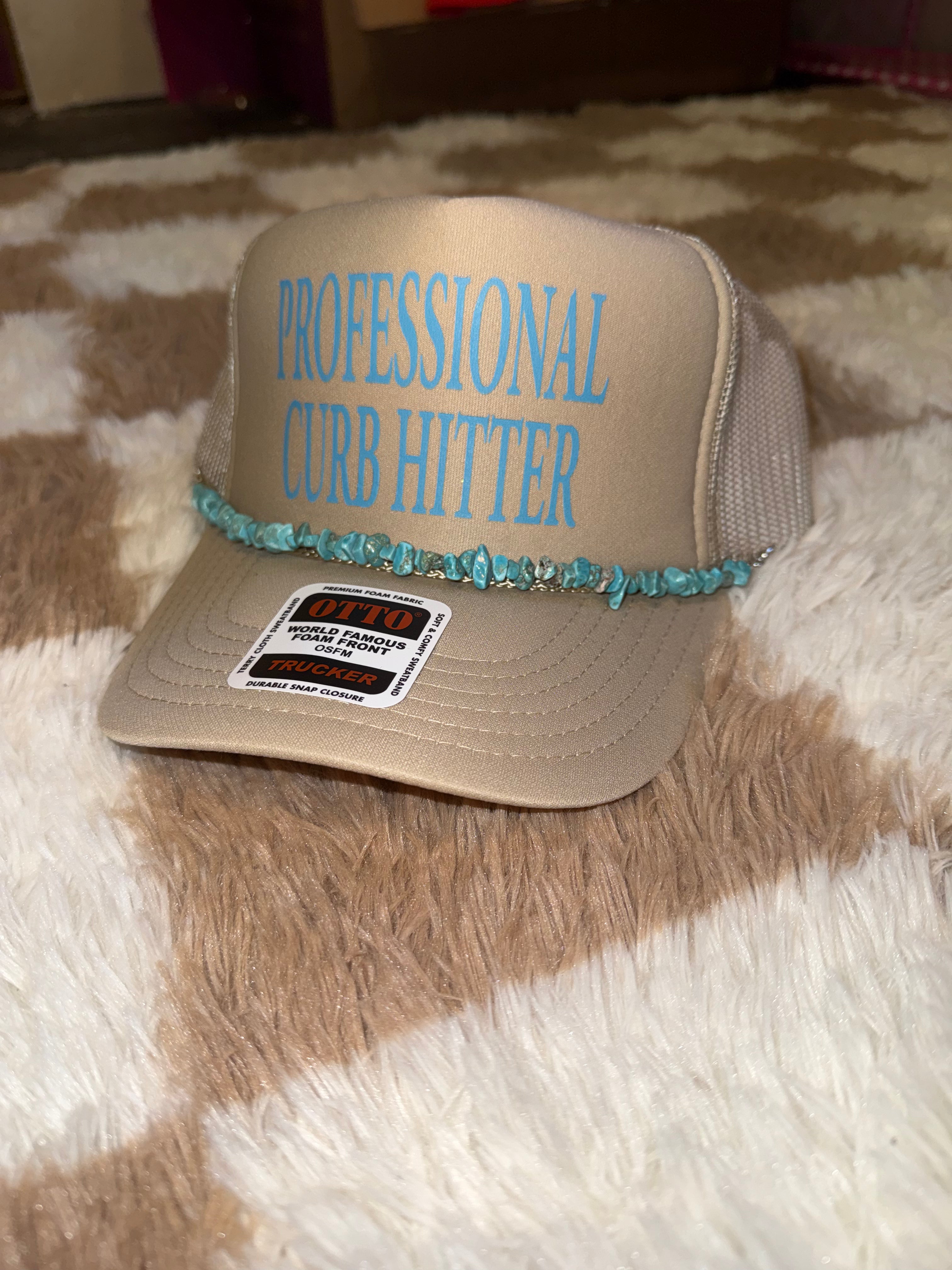 Curb hitter hat