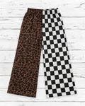 PREORDER check/leo pants