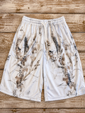 Camo gym shorts