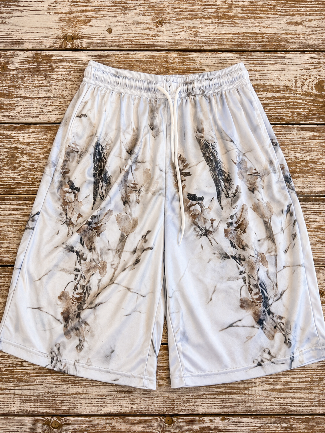 Camo gym shorts