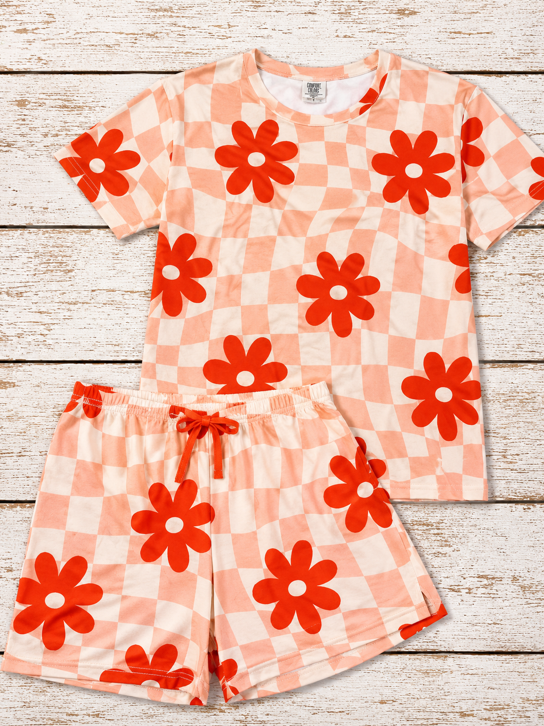 Youth pjs orange