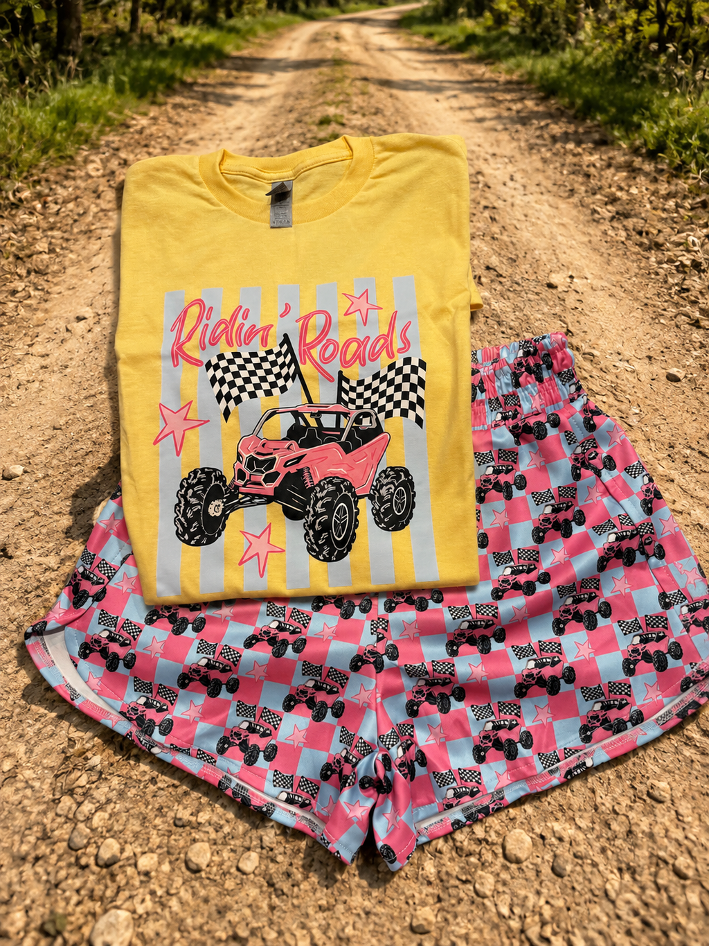 Ridin roads tee