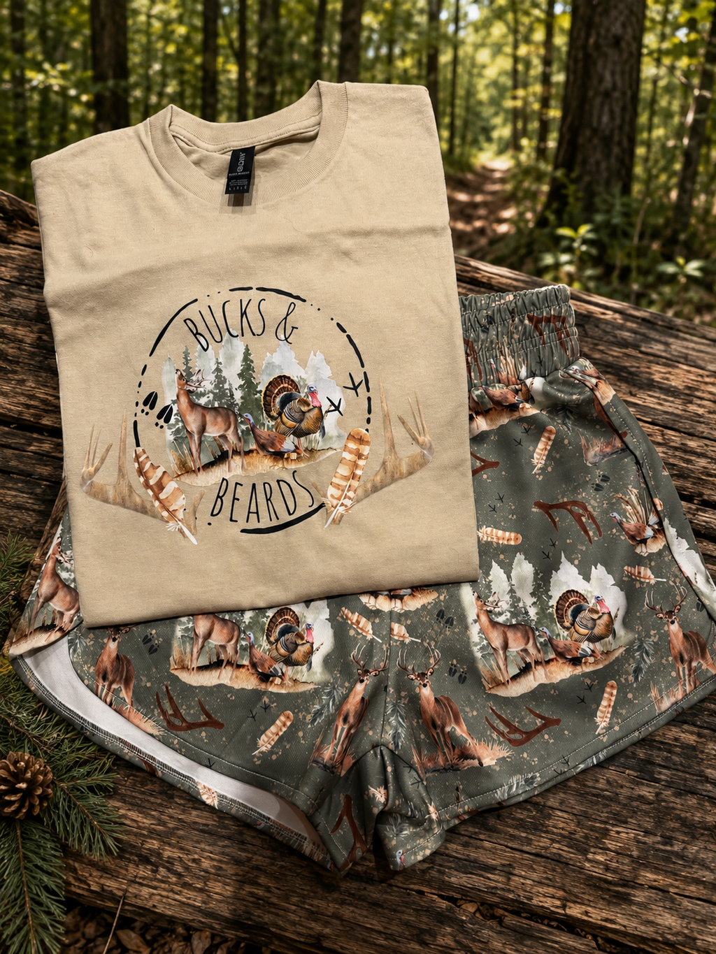 Bucks and beards Tee