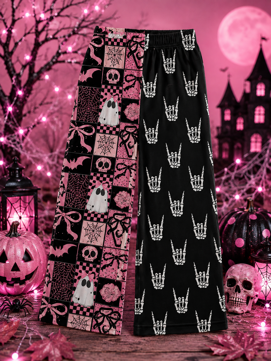 PREORDER- Pink Halloween pants